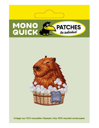 Applicatie, Patch, Strijkapplicatie: Bever linnen