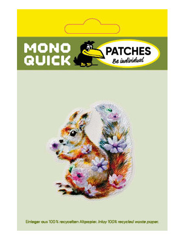 Applikation, Patch, Bügelbild: Eichhörnchen mit...