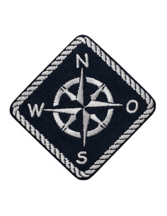 Appliques, Patch, Écusson thermocollant : Boussole maritim