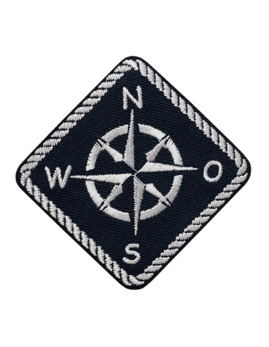 Appliques, Patch, Écusson thermocollant : Boussole maritim
