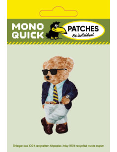 Appliques, Patch, Écusson thermocollant : Ours en costume 2