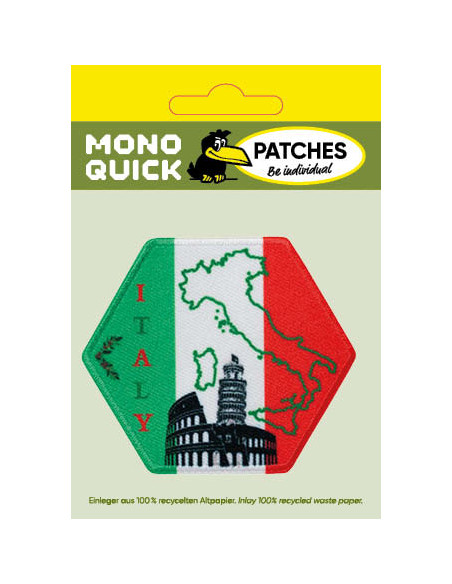 Applikation, Patch, Bügelbild: Wabe Italien