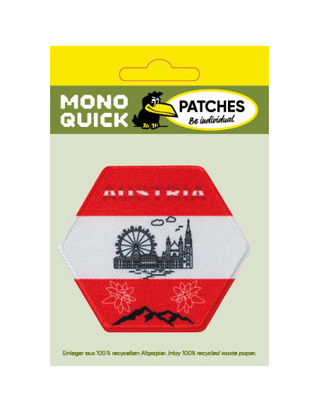 Appliques, Patch, Écusson thermocollant: Nid d'abeille Autriche