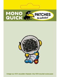 Applicatie, Patch, Strijkapplicatie: Astronaut met kralen 2