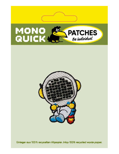Applikation, Patch, Bügelbild: Astronaut mit...