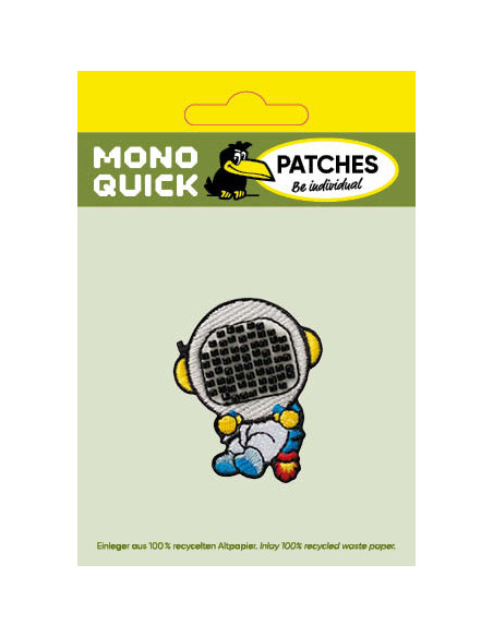 Appliques, Patch, Écusson thermocollant : Astronaute avec perles