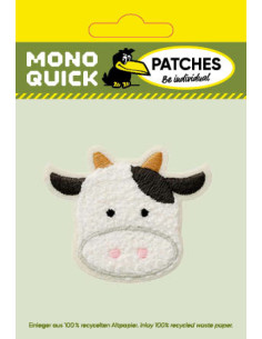 Applicatie, Patch, Strijkapplicatie: Koe pluche 2