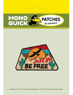 Appliques, Patch, Écusson thermocollant : Just go be free 2
