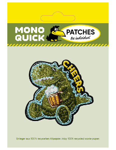 Applicatie, Patch, Strijkapplicatie: Beer met auto