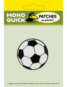 Applikation, Patch, Bügelbild: Recycl-Patch Fussball 2