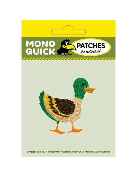 Applicatie, Patch, Strijkapplicatie: Recycl-Patch Eend