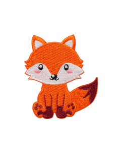 Applikation, Patch, Bügelbild: Recycl-Patch Fuchs