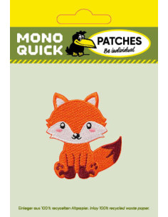Applikation, Patch, Bügelbild: Recycl-Patch Fuchs 2