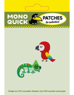 Applicatie, Patch, Strijkapplicatie: Recycl-Patch Jungle-set 2