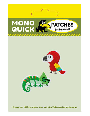 Applikation, Patch, Bügelbild: Recycl-Patch...