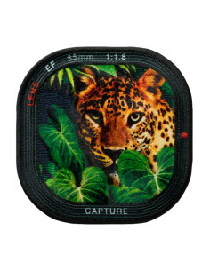 Applikation, Patch, Bügelbild: Recycl-Patch Leopard