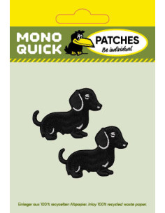 Appliques, Patch, Écusson thermocollant : Set de teckels 2
