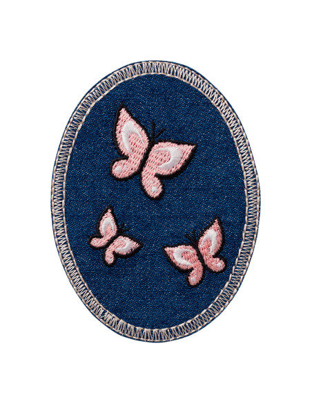 Rapiécer, Patch, Écusson thermocollant: Jeansflick Papillons