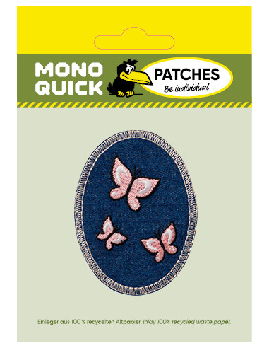 Applikation, Patch, Bügelbild: Jeansflick...