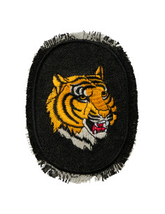 Applicatie, Patch, Strijkapplicatie:  Jeans patch tijger...