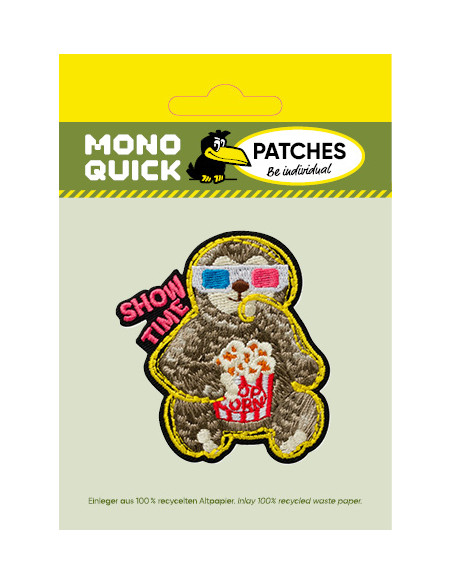 Appliques, Patch, Écusson thermocollant : Paresseux Show Time