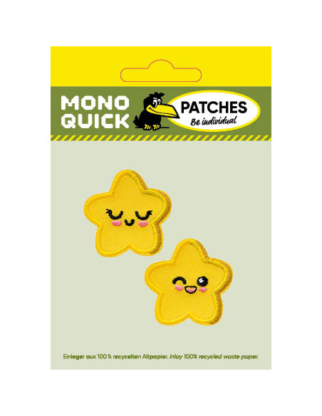 Applicatie, Patch, Strijkapplicatie: Sterren set van 2