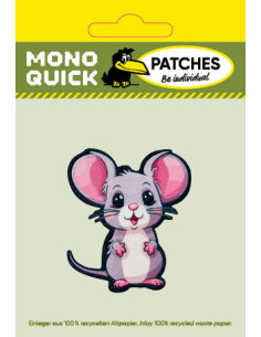 Applikation, Patch, Bügelbild: Maus 2