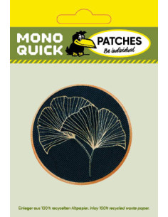 Appliques, Patch, Écusson thermocollant : Feuilles de ginkgo 2