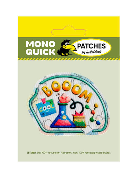 Appliques, Patch, Écusson thermocollant: Boom de la science