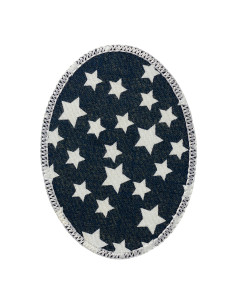 Applicatie, Patch, Strijkapplicatie: Patch sterren 2 stuks.