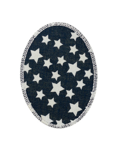 Applicatie, Patch, Strijkapplicatie: Patch sterren 2 stuks.