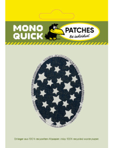 Applicatie, Patch, Strijkapplicatie: Patch sterren 2 stuks. 2