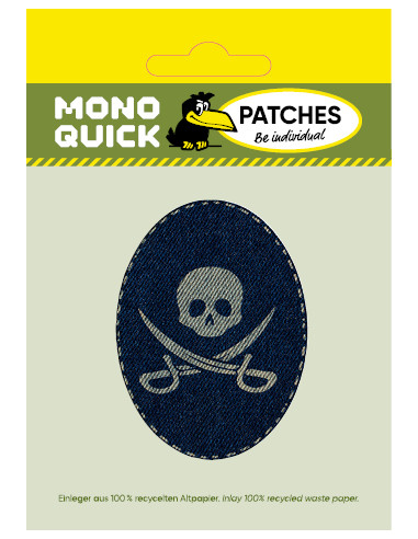 Flicken, Patch, Bügelbild: Jeansflick Pirat...