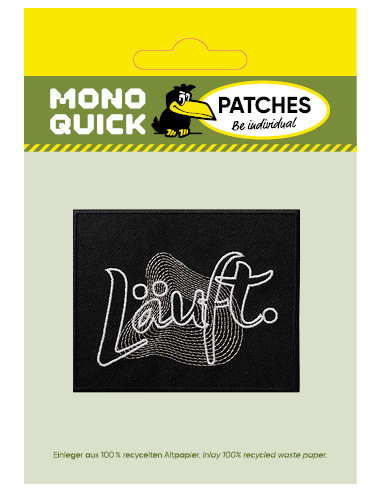 Appliques, Patch, Écusson thermocollant : Läuft
