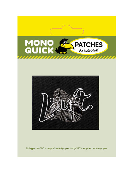 Appliques, Patch, Écusson thermocollant : Läuft