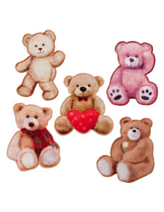 Appliques, Patch, Écusson thermocollant: Sort. 10 - ours...