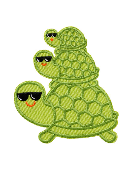 Applicatie, Patch, Strijkapplicatie: Schildpadden