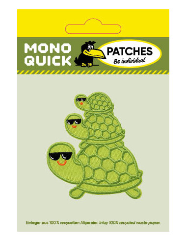 Applicatie, Patch, Strijkapplicatie: Schildpadden