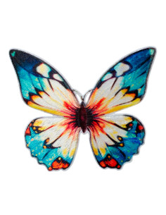 Applikation, Patch, Bügelbild: Schmetterling