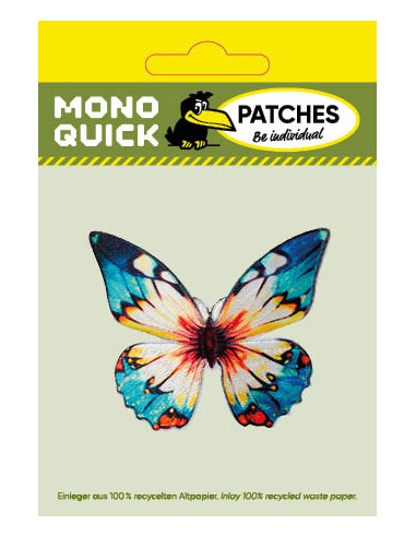 Applikation, Patch, Bügelbild: Schmetterling