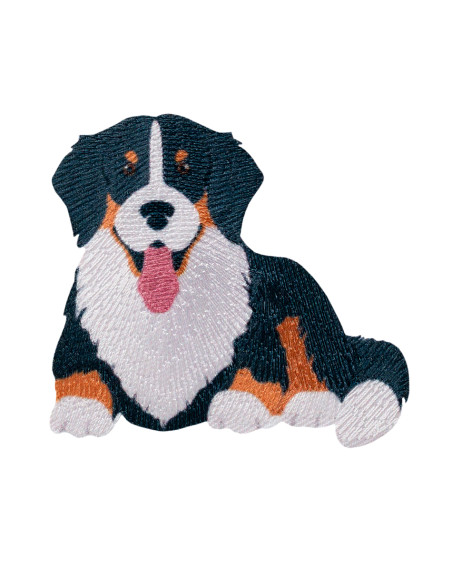 Applicatie, Patch, Strijkapplicatie: Hond Berner Sennen