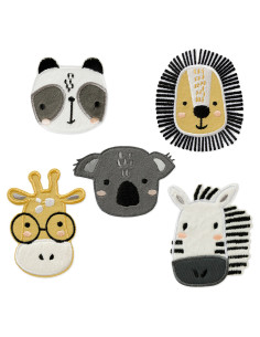 Appliqué, patch, strijkbare patch: SORT. 10 - Dierenkoppen