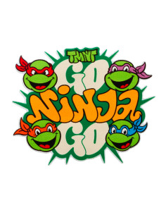 Appliqué, Patch, Iron-on:  TMNT© Go Ninja