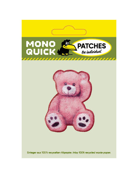 Applikation, Patch, Bügelbild: Bär