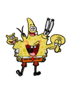 Appliqué, Patch, Iron-on: Spongebob© Groep
