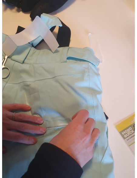 Rapiécer, Patch : Patchs adhésifs transparents