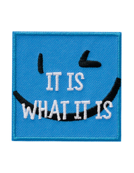 Applicatie, Patch, Strijkapplicatie: It is what it is