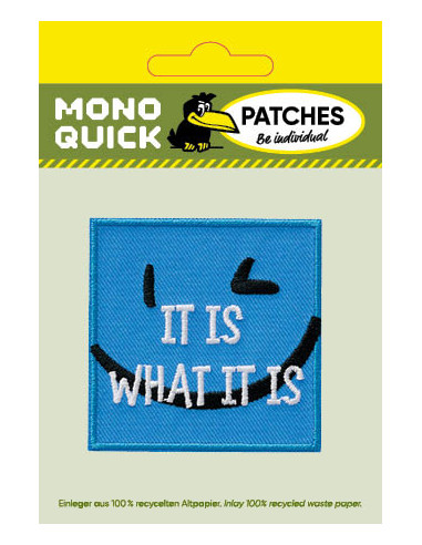 Applicatie, Patch, Strijkapplicatie: It is what...