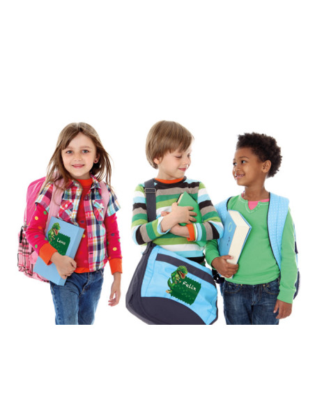 Appliques, Patch, Écusson thermocollant : T-Rex Grand motif de sac d'école
