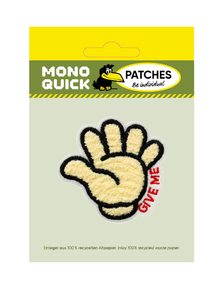 Applicatie, Patch, Strijkapplicatie: Give me 5